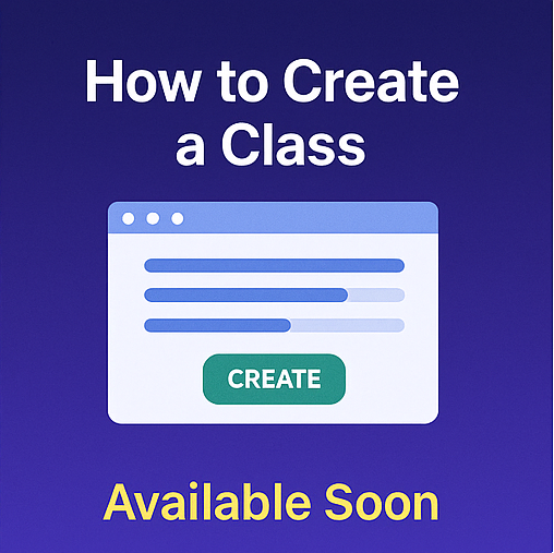 How to Create a Class